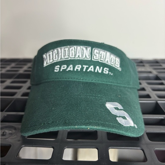 Michigan State Spartans Starter Adjustable Visor Hat - Picture 1 of 3